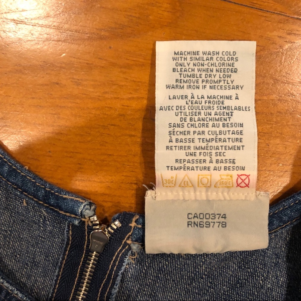 Vintage Jean Dress - Picture 10 of 10